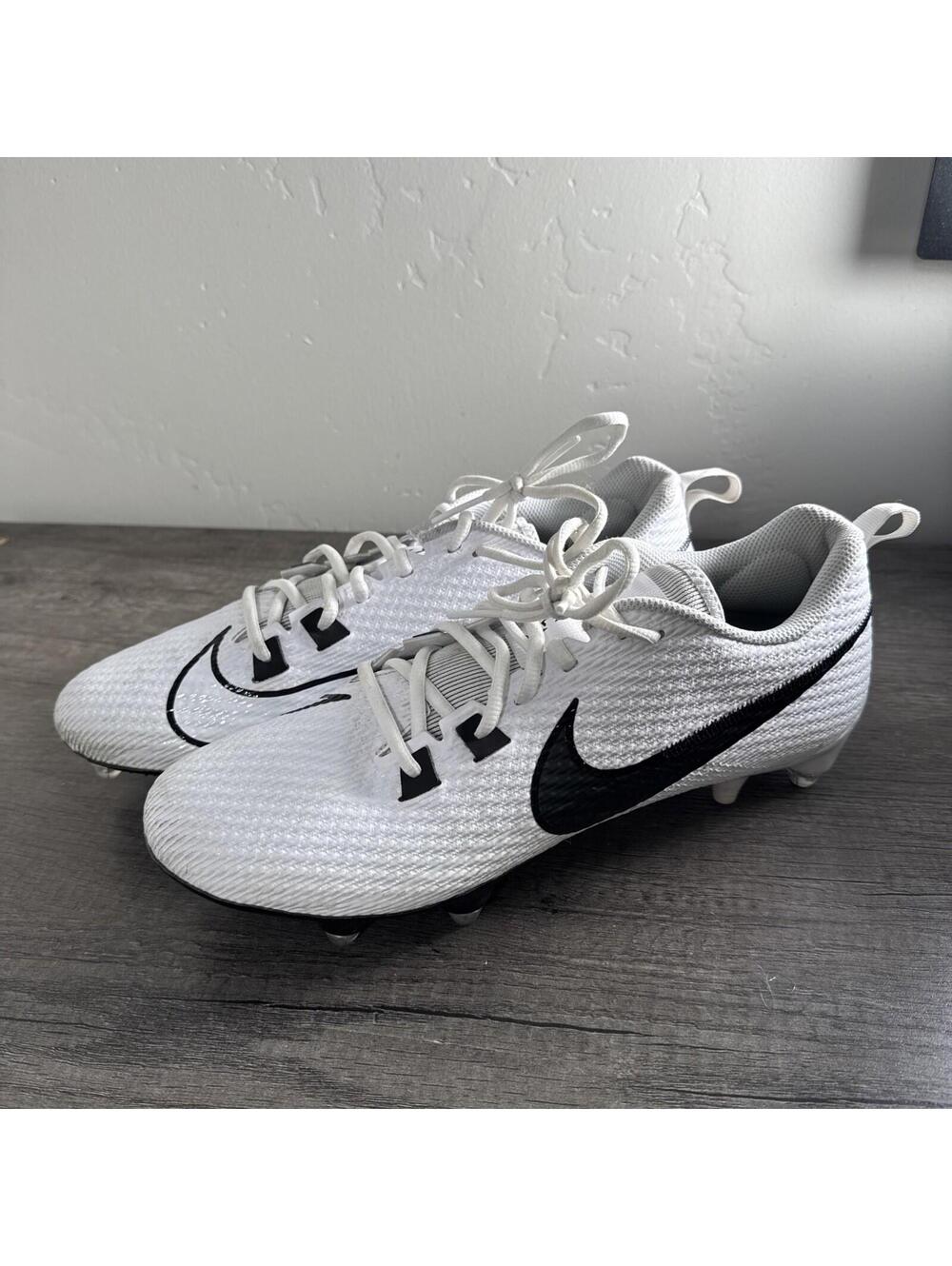 Nike Vapor Edge Speed 360 2 Detachable Football Cleat White FJ7094-100 Size 11.5